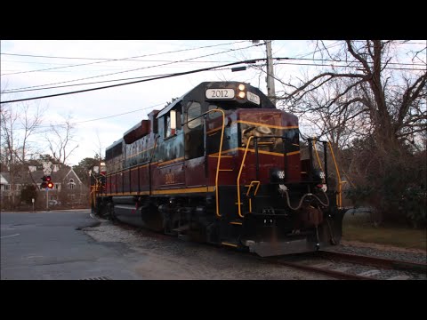 Mass Coastal 2012 on the "Energy Train" including Yarmouth Wye - 3/10/2023
