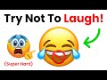 Don't Laugh While Watching This Video 🔥 (SUPER HARD)