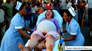 How NURSE Help Pregnant Women Put To Birth On The Streets #short #animals #birth