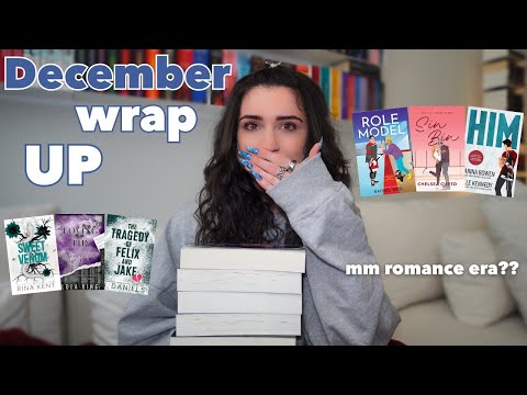 Die 16 Bücher, die ich im Dezember gelesen habe 📖 | Lese-Rückblick für Dezember 🖤❄️
