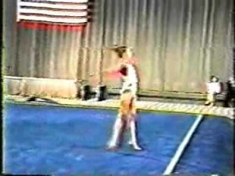 chelle stack 1991 us world trials compulsories floor exercise