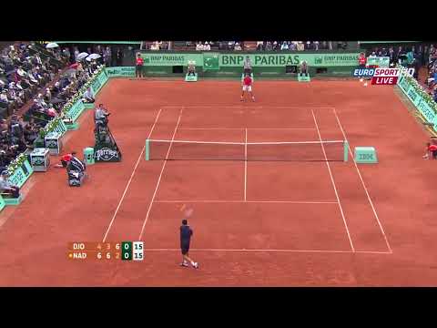 Nadal vs Djokovic  - Roland Garros (French Open 2012) - Long Rally