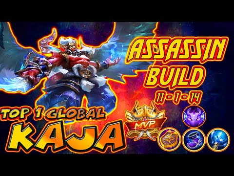 ASSASSIN KAJA TOP 1 GLOBAL ~ Feb Gameplay || Mobile Legends