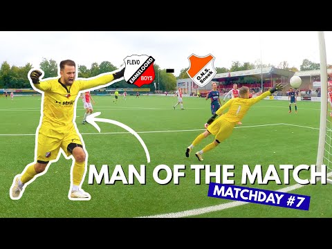 Man Of The Match performance 🚀 | DOUBLE SAVE in 96th minute🤯| Flevo Boys - ONS Sneek | Match Day 7