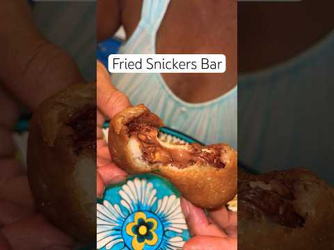 Fried Snickers x2 #food #hungry #cooking #sweets #dessert #snickers #fyp #shorts #ytshorts #postres