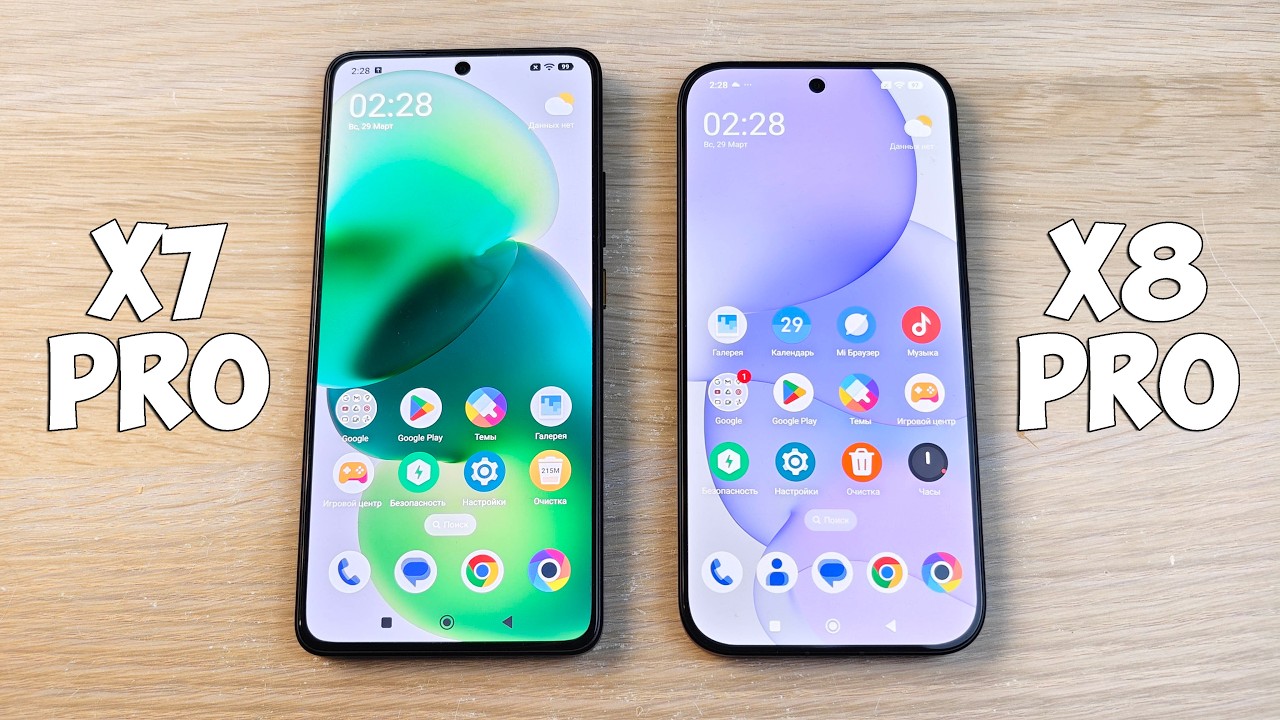 POCO X7 PRO VS POCO X8 PRO - В ЧЕМ РАЗНИЦА? ПОЛНОЕ СРАВНЕНИЕ!