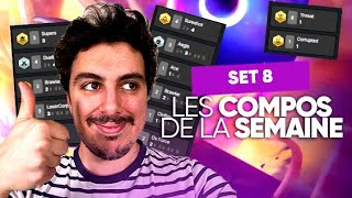 LA PREMIÈRE DES COMPOS DE LA SEMAINE SUR LE SET 8 DE TFT !!