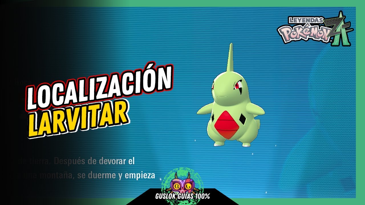 UBICACIÓN de LARVITAR | GUÍA 100% | 💯Leyendas Pokemon: Z-A🏆 UBICACIÓN de LARVITAR | GUÍA 100% | 💯Leyendas Pokemon: Z-A🏆
