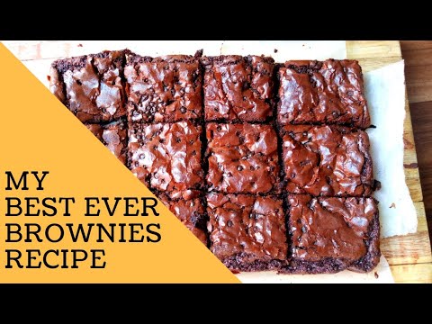 BEST EVER BROWNIES RECIPE / By AYZAH CUISINE