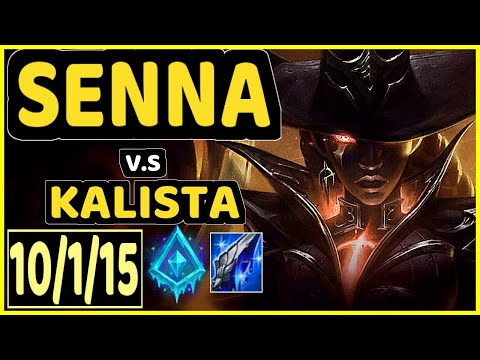 ATTILA (SENNA) vs KALISTA - 10/1/15 KDA BOTTOM ADC CHALLENGER GAMEPLAY - EUW