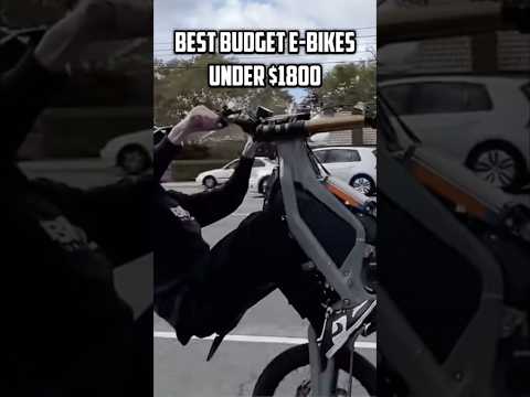 Best budget E-bikes under $1800 #tuttio #ridingtimes #ebox #mototec #ebike