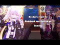 Re Zero React To Reinhard Van Astrea As Sunday No Ship Au Part1