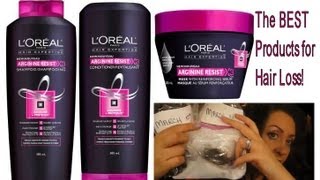 The BEST Drugstore Product for Hair Loss/Hair Fall! 2 month Experiment WITH PHOTOS! (L'Oréal Paris)