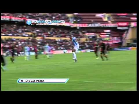 Gol Vera. Colón 0 Rafaela 1. Torneo Final 2013. Fecha 17. Fútbol Para Todos.