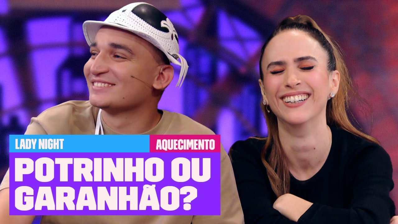 João Gomes revela TAMANHO do cavalo para Tatá | Aquecimento Lady Night | Multishow