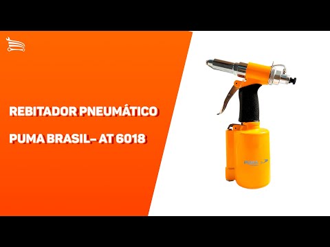 Rebitador Pneumático 3/16 Pol. 1219kgfm com Sucção - Video