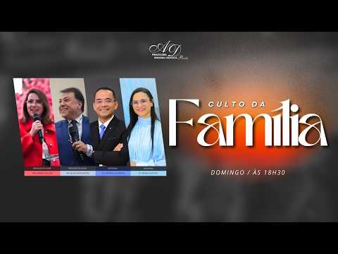 🔴 (AO VIVO) CULTO DA  FAMILIA 14/06/26