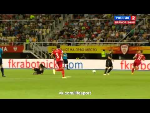 Rabotnički 1-1 Rubin Kazan ● Goals and Highlights ● EUROPA LEAGUE Qualifications 20 08 2015 HD