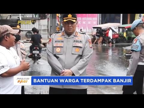 POLRES PELABUHAN TANJUNG PRIOK GELAR PATROLI BANJIR