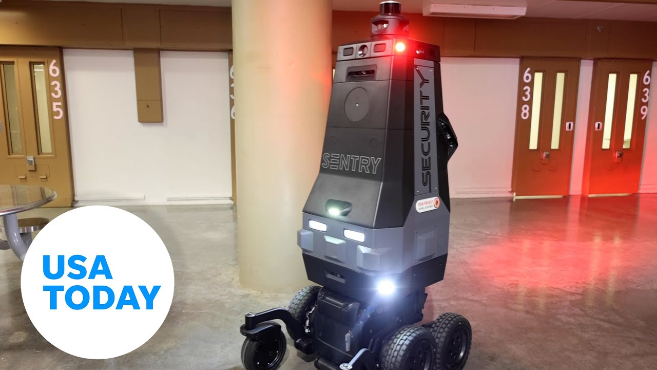 Robots join security team at corrections facility | USA TODAY