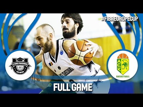 U-BT Cluj Napoca (ROU) v Petrolina AEK (CYP) - Full Game - FIBA Europe Cup 2016/17