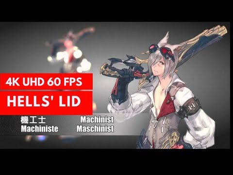 FFXIV STORMBLOOD: Hells' Lid - MACHINIST GAMEPLAY 102 [4K/60FPS]