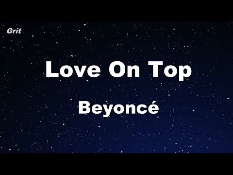 Love On Top - Beyoncé Karaoke 【No Guide Melody】 Instrumental