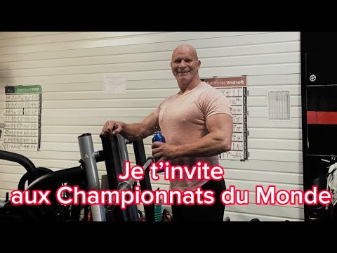 UN CHAMPIONNAT DU MONDE de MUSCULATION UNIQUE AU MONDE. POURQUOI ?