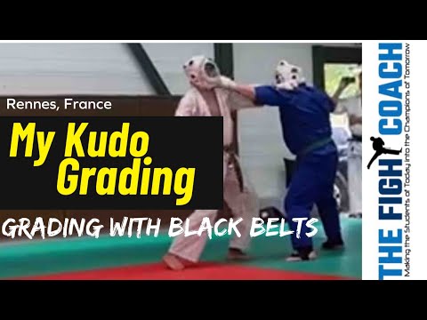 My KUDO - 2 Kyu Grading #brownbelt