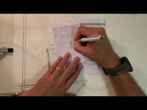 Nautical license exam topic - exercise 5.3.3-5 n°64 16C correspondence beyond 12 miles (2022)