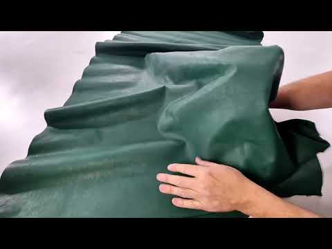 GREEN RUSTIC COWLEATHER  435