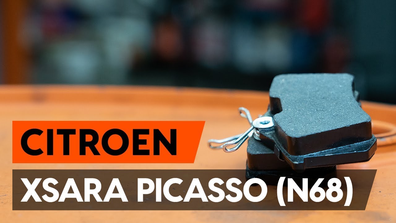 Comment changer : plaquettes de frein avant sur Citroen Xsara Picasso - Guide de remplacement