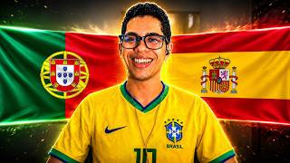 TÔ AO VIVO! HOJE É DIA DE PORTUGAL X ESPANHA NA COPA DO MUNDO DE 2026 (REACT)