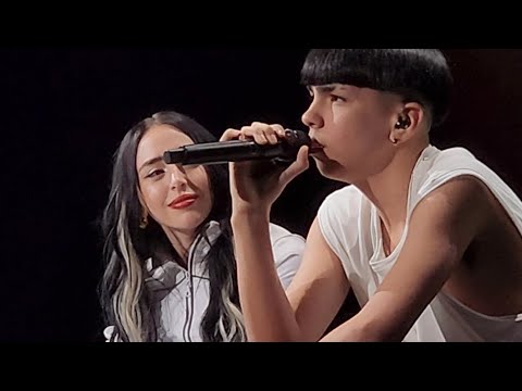 Alumbre - Nicki Nicole y Milo J en vivo Movistar Arena 13 12 2023