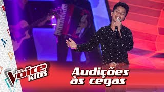 Augusto Michel canta 'Estrada da Vida' na Audição – ‘The Voice Kids Brasil’ | 3ª Temporada