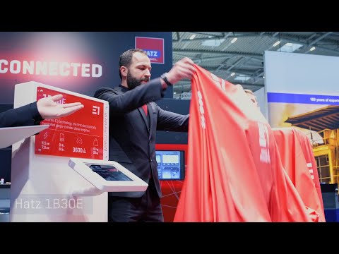 Unveiling E1 technology – electronically controlled Hatz engines (Bauma 2019)