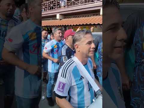 Fanáticos Argentinos en Guararé