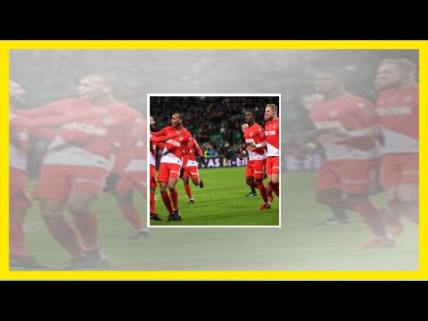 Ligue 1: monaco defeat 10-man st etienne to close gap on psg