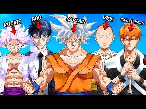 What if the Strongest Anime Characters formed a Crew of their own?