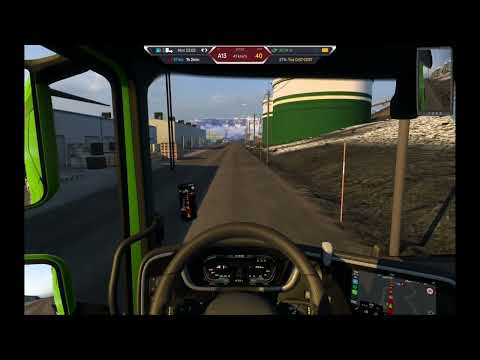 Polar Day in ETS2: Svalbard - Grumantbyen to Hiorthhamn - ETS2 #0000