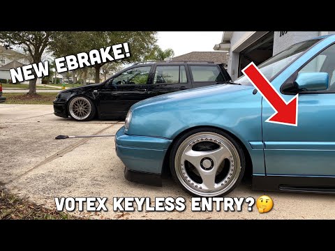 New Parts For The Jetta's! ( MK4 Ebrake & MK3 Votex Keyless Entry? )