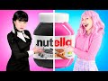 Défi Alimentaire ROSE Vs NOIR Wednesday Vs Enid Des Snacks D Une Couleur Par Gotcha