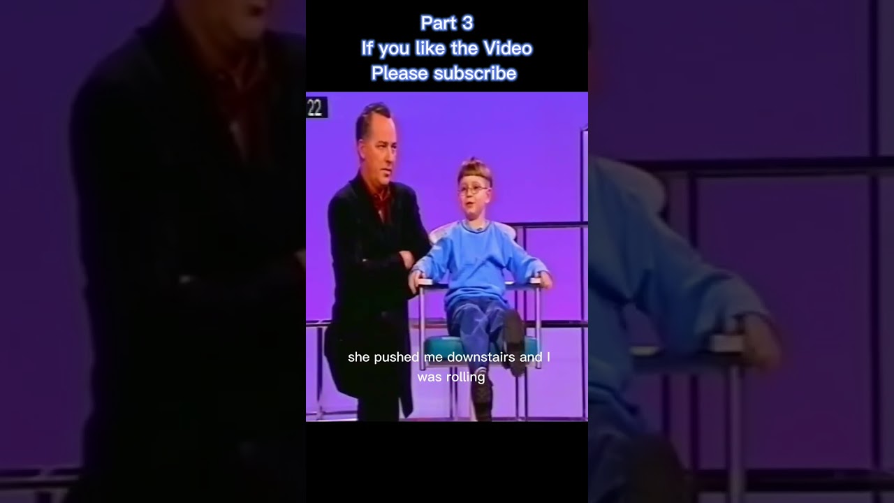 Part 3: Funny kid revealing his Mom and Dad secret