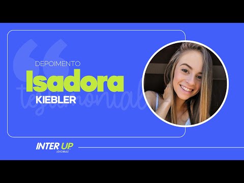 Veja como o inglês é importante na vida da Isadora!