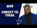 Dak Prescott stands up for Cowboys fans who threw trash in direction of referees | CBS Sports HQ