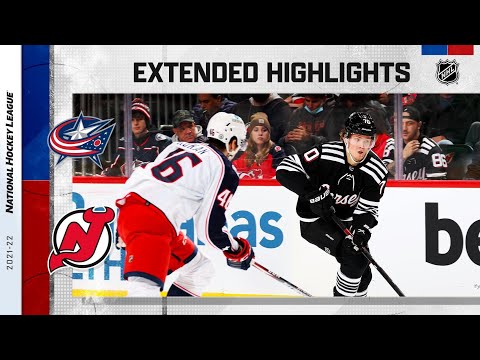 Columbus Blue Jackets vs New Jersey Devils Jan 6, 2022 HIGHLIGHTS
