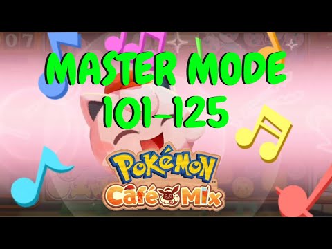 Pokemon Cafe Mix - MASTER MODE 101-125 (no items)