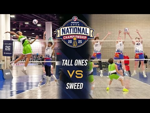 FIRST GAME in Open Division | Tall Ones vs Sweed (USAV 2025 : Game 1)