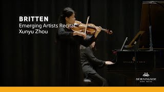 Morningside MB 2024 | Xunyu Zhou - Britten Lachrymae, Op. 48