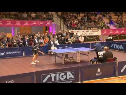 Ping à Lons le Saunier  CHEN Jia   YANG Chen